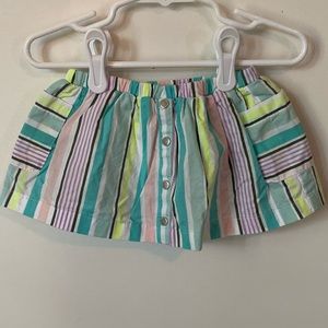Infant Carter’s Striped Summer Skirt 9M